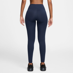 NIKE One High-Waist Leggings Damen 413 - midnight navy/white S