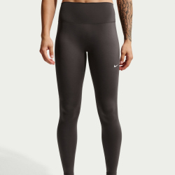 NIKE One High-Waist Leggings Damen 036 - thunder grey/white XXS