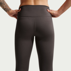 NIKE One High-Waist Leggings Damen 036 - thunder grey/white XXS