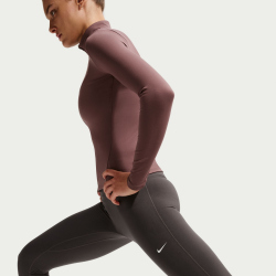 NIKE One High-Waist Leggings Damen 036 - thunder grey/white XXS