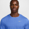 NIKE Miler Breathe Dri-FIT kurzarm Laufshirt Herren 494 - royal pulse/reflective silv S