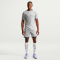 NIKE Academy Dri-FIT Fußball kurzarm Trainingsshirt Herren 077 - lt smoke grey/black/white/metallic gold XS