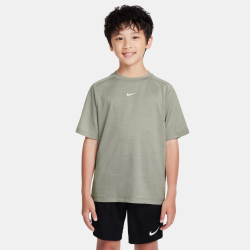 NIKE Multi Dri-FIT T-Shirt Kinder 304 - spruce fog/silver sage/htr/white M (137-147 cm)