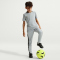 NIKE Academy 25 Dri-FIT kurzarm Trainingsshirt Kinder 077 - lt smoke grey/black/white/metallic gold XS (122-128 cm)