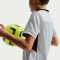 NIKE Academy 25 Dri-FIT kurzarm Trainingsshirt Kinder 077 - lt smoke grey/black/white/metallic gold XS (122-128 cm)