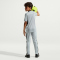 NIKE Academy 25 Dri-FIT kurzarm Trainingsshirt Kinder 077 - lt smoke grey/black/white/metallic gold M (137-147 cm)
