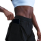 NIKE Universa 2in1 Shorts Damen 010 - black/anthracite/dk smoke grey L