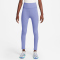 NIKE One Dri-FIT Tights Mädchen 569 - light thistle/white L (146-156 cm)