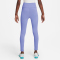 NIKE One Dri-FIT Tights Mädchen 569 - light thistle/white L (146-156 cm)