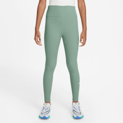 NIKE One Dri-FIT Tights Mädchen 006 - steam/white M (137-146 cm)