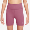 NIKE One Dri-FIT 5" kurze Leggings Mädchen 641 - peony/white XS (122-128 cm)
