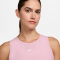 NIKE Pro 365 Dri-FIT Cropped Tanktop Damen 663 - pink foam/white S