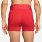 NIKE Pro Sculpt High-Waist 3" kurze Leggings Damen 696 - lt crimson/white XS