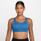 NIKE Rival Ultra High-Support Padded Sport-BH Damen 435 - lt photo blue XS A-C