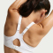 NIKE Rival Ultra High-Support Padded Sport-BH Damen 100 - white XS A-C