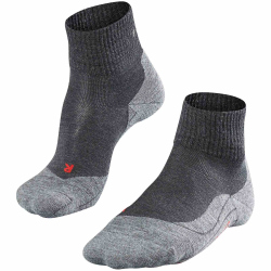 FALKE TK5 Trekkingsocken Short Damen 3180 - asphalt melange 41-42