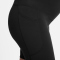 NIKE One Dri-FIT High-Waist 8" kurze Leggings Damen 011 - black/white XS