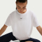 NIKE One Relaxed kurzarm Trainingsshirt Damen 101 - white/black M