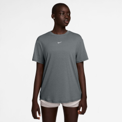 NIKE One Relaxed kurzarm Trainingsshirt Damen 085 - smoke...