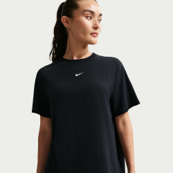 NIKE One Relaxed kurzarm Trainingsshirt Damen 011 - black/white XS