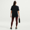 NIKE One Relaxed kurzarm Trainingsshirt Damen 011 - black/white XS