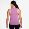 NIKE One Classic Dri-FIT Fitness-Tanktop Damen 503 - lt magenta/white XL