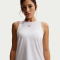 NIKE One Classic Dri-FIT Fitness-Tanktop Damen 101 - white/black XXL