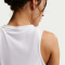 NIKE One Classic Dri-FIT Fitness-Tanktop Damen 101 - white/black XXL