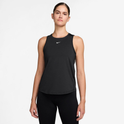 NIKE One Classic Dri-FIT Fitness-Tanktop Damen 011 - black/white XXL