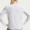 NIKE One Classic Dri-FIT langarm Fitness-Trainingsshirt Damen 102 - white/black XL