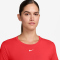 NIKE One Classic Dri-FIT kurzarm Fitness-Trainingsshirt Damen 696 - lt crimson/white XS