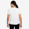NIKE One Classic Dri-FIT kurzarm Fitness-Trainingsshirt Damen 101 - white/black XXL