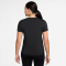 NIKE One Classic Dri-FIT kurzarm Fitness-Trainingsshirt Damen 013 - black/white S