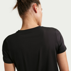 NIKE One Classic Dri-FIT kurzarm Fitness-Trainingsshirt Damen 013 - black/white XXL
