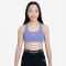 NIKE Swoosh Dri-FIT Sport-BH Mädchen 569 - light thistle/white M (137-146 cm)