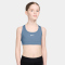NIKE Swoosh Dri-FIT Sport-BH Mädchen 486 - work blue/white M (137-146 cm)