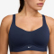 NIKE Alate High Support Padded Sport-BH Damen 410 - midnight navy/white L C-E
