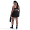 NIKE Indy High Support gepolsterter verstellbarer Sport-BH Damen 011 - black/black/white 1X