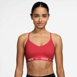 NIKE Indy Light Support Padded Adjustable Sport-BH Damen 696 - lt crimson XXL