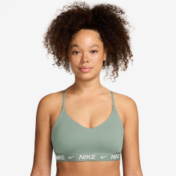 NIKE Indy Light Support Padded Adjustable Sport-BH Damen 007 - steam S