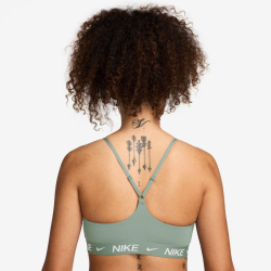 NIKE Indy Light Support Padded Adjustable Sport-BH Damen 007 - steam S