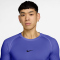 NIKE Pro Dri-FIT Tight langarm Funktionsshirt Herren 510 - persian violet/black XL