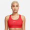 NIKE Swoosh Medium Support Padded Sport-BH Damen 696 - lt crimson/white XL