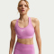 NIKE Swoosh Medium Support Padded Sport-BH Damen 503 - lt magenta/white L