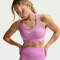 NIKE Swoosh Medium Support Padded Sport-BH Damen 503 - lt magenta/white L