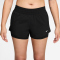 NIKE One Dri-FIT Mid-Rise 3" 2in1 Shorts Damen 013 - black/white L