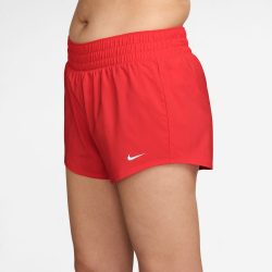 NIKE One Dri-FIT Mid-Rise 3" Fitnessshorts Damen 696 - lt crimson/white XL