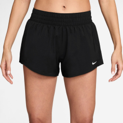 NIKE One Dri-FIT Mid-Rise 3" Fitnessshorts Damen 011 - black/white XL