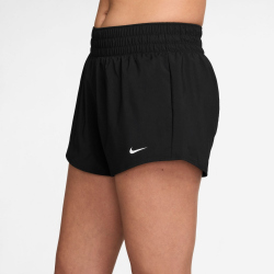 NIKE One Dri-FIT Mid-Rise 3" Fitnessshorts Damen 011 - black/white XL
