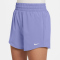 NIKE One Dri-FIT High-Waist Woven Trainingsshorts Mädchen 569 - light thistle/white L (146-156 cm)